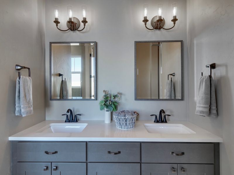 Modern Bathroom with Double Vanity