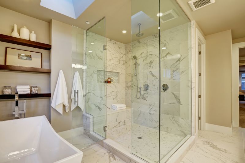 Elegant Shower Features